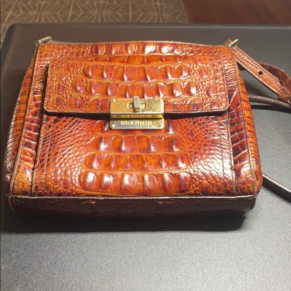 Brahmin Pecan Crossbody Bag